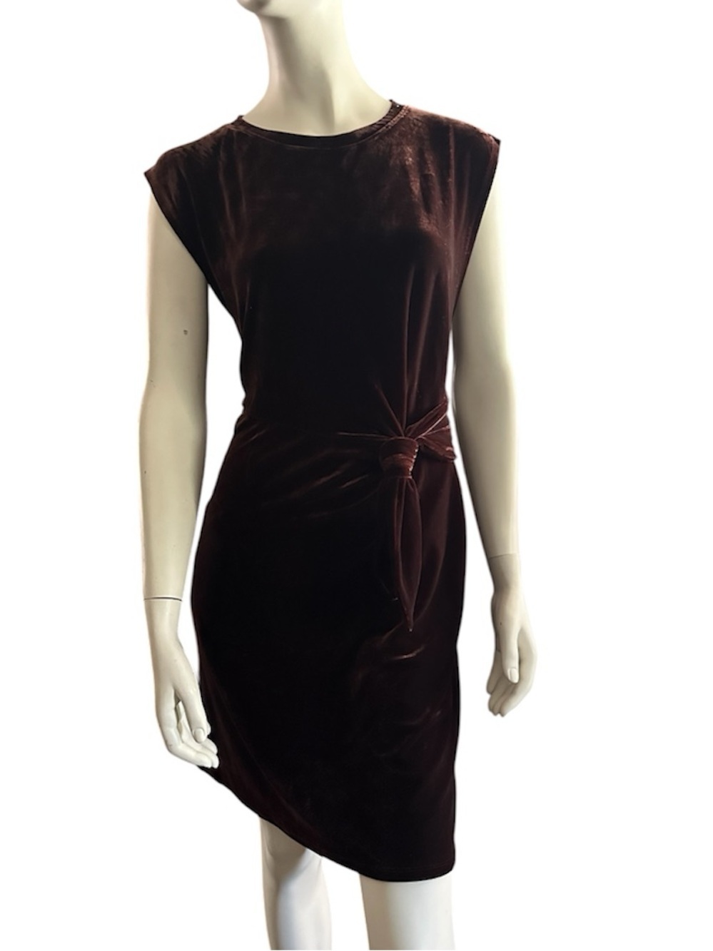 Sheila Rose Above the Knee Velvet Dress Purple XL NWT